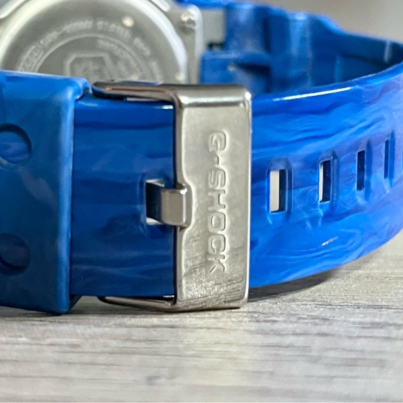 Casio g-shock G-Lide Ocean Blue watch Timepiece gax-100ma - Picture 6 of 12